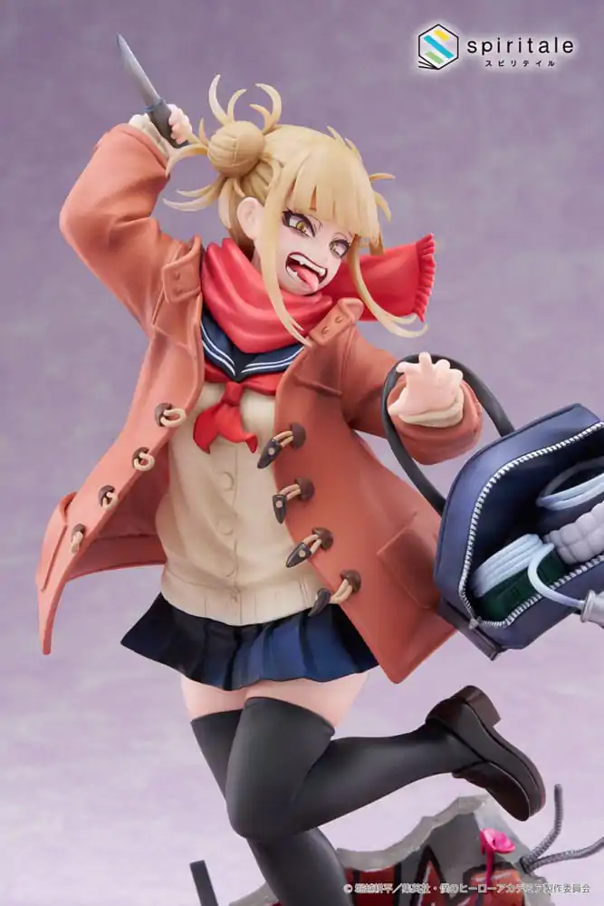 My Hero Academia Senpai PVC Statue 1/7 Himiko Toga Duffel Coat 27 cm Produktfoto
