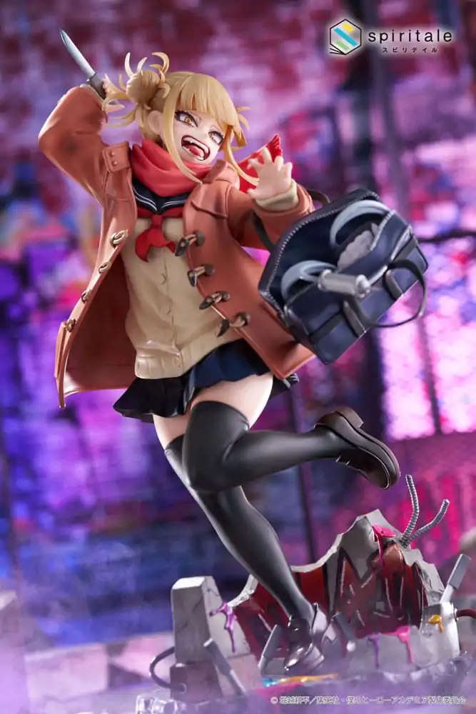 My Hero Academia Senpai PVC Statue 1/7 Himiko Toga Duffel Coat 27 cm Produktfoto