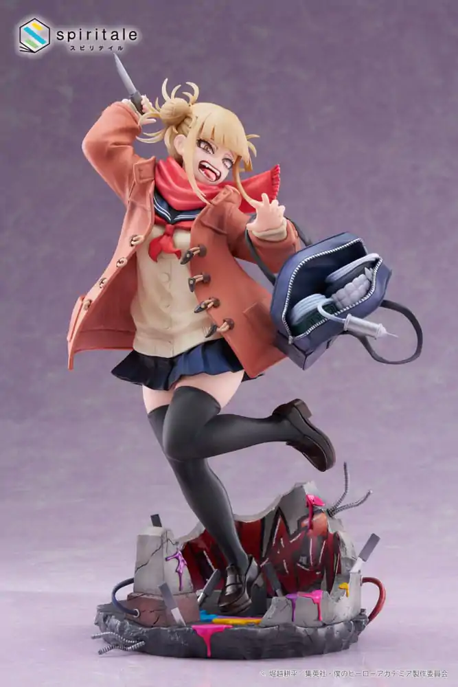 My Hero Academia Senpai PVC Statue 1/7 Himiko Toga Duffel Coat 27 cm Produktfoto