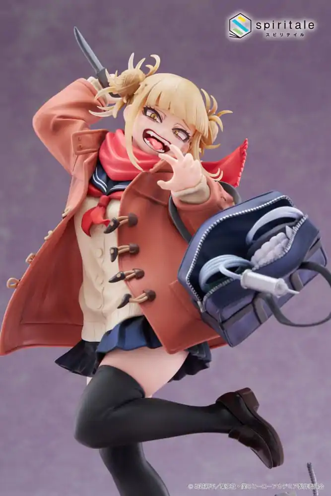My Hero Academia Senpai PVC Statue 1/7 Himiko Toga Duffel Coat 27 cm Produktfoto