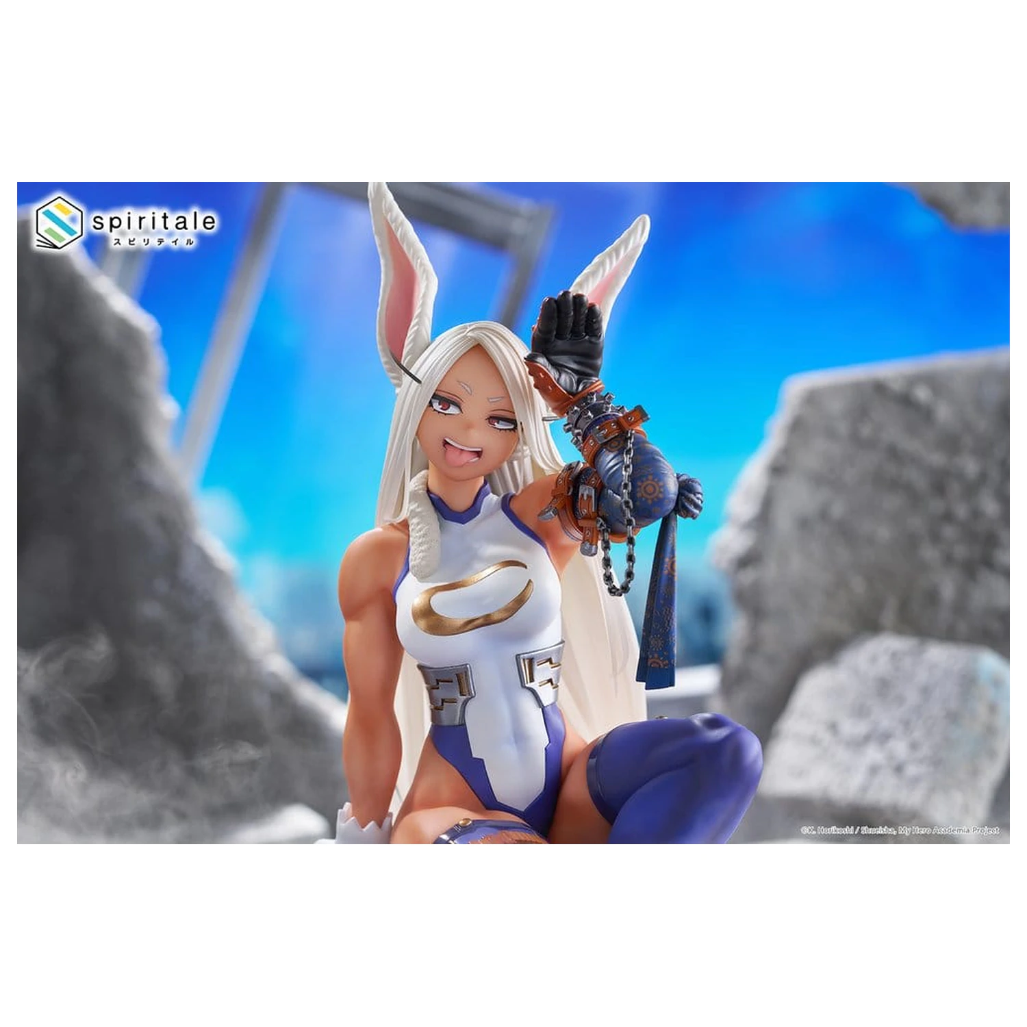 My Hero Academia Spiritale PVC Figur Mirko -Rabbit- 1/7 Maßstab 24 cm Produktfoto