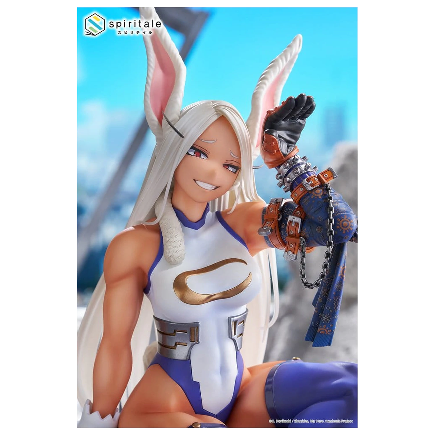 My Hero Academia Spiritale PVC Figur Mirko -Rabbit- 1/7 Maßstab 24 cm Produktfoto