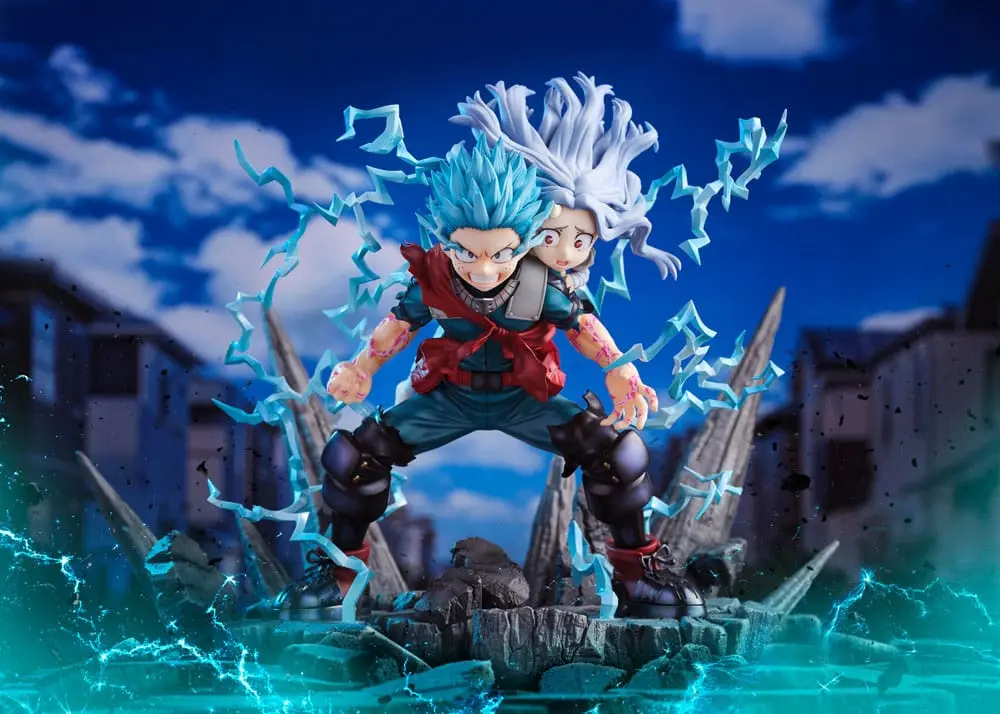 My Hero Academia Super Situation PVC Statue Izuku Midoriya & Eri 23 cm termékfotó