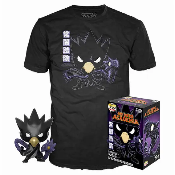 My Hero Academia Tokoyami Funko POP Figur & T-Shirt Set termékfotó