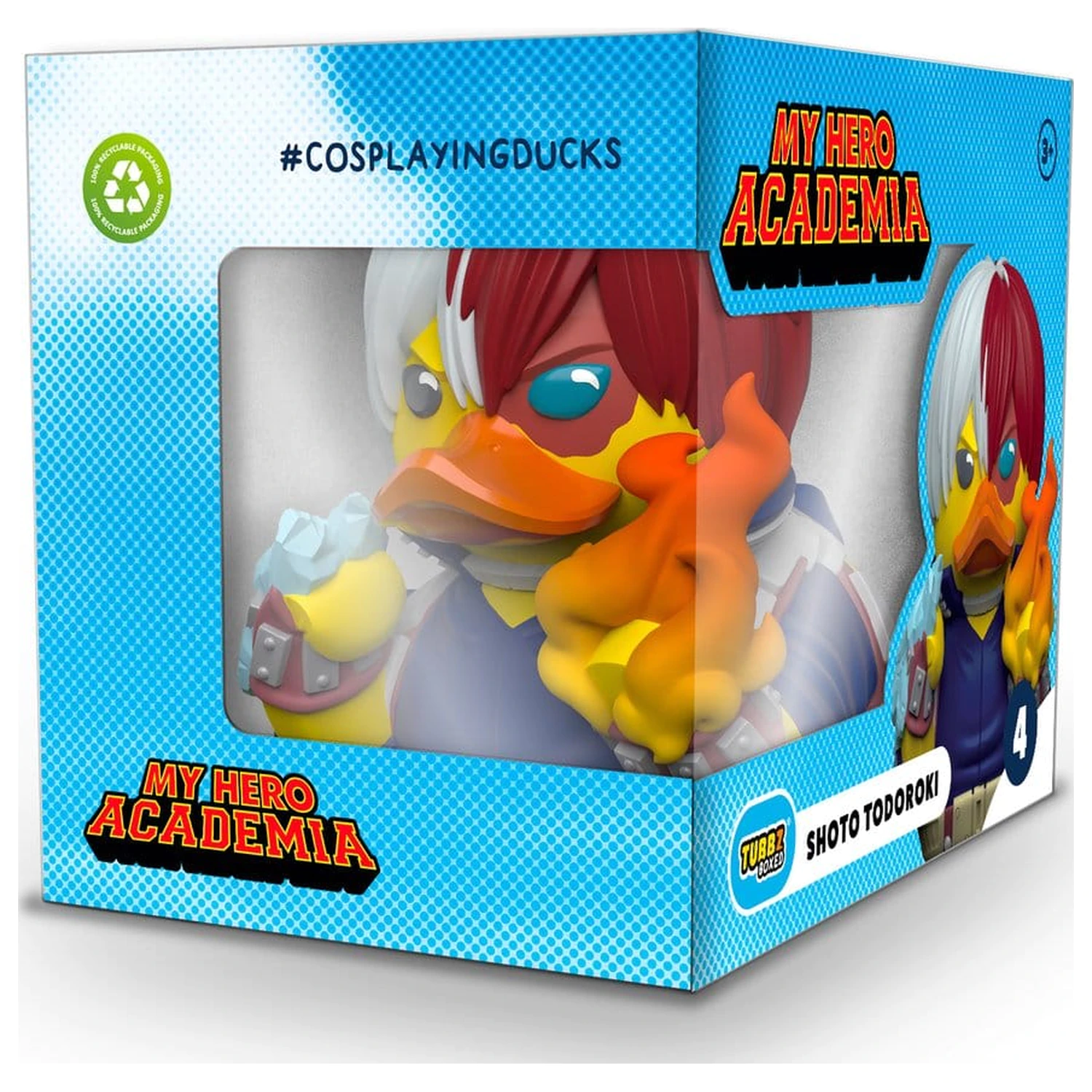 My Hero Academia Tubbz PVC Figur Shoto Todoroki Produktfoto
