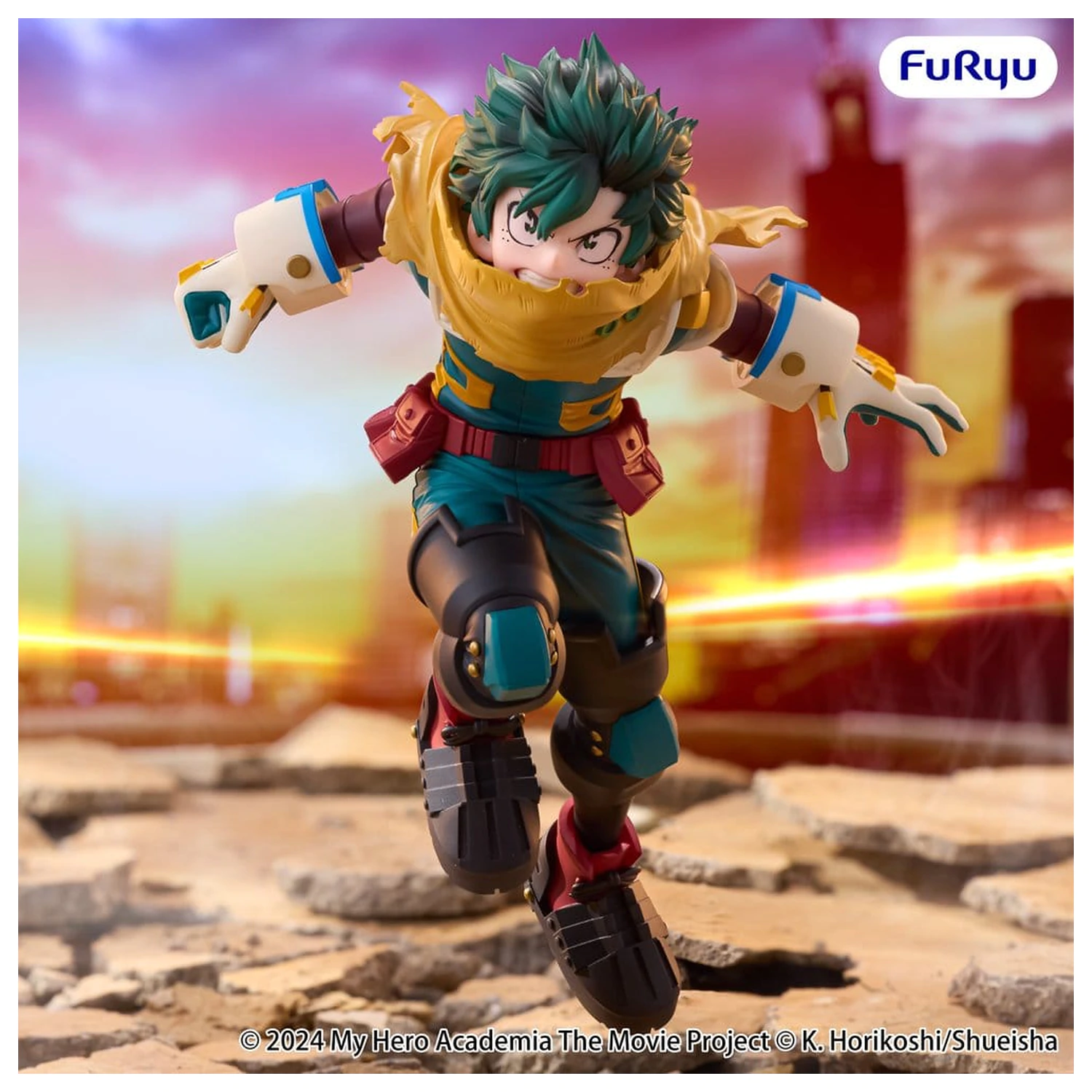 My Hero Academia: You're Next Muchute Figur PVC Figur Izuku Midoriya 16 cm Produktfoto