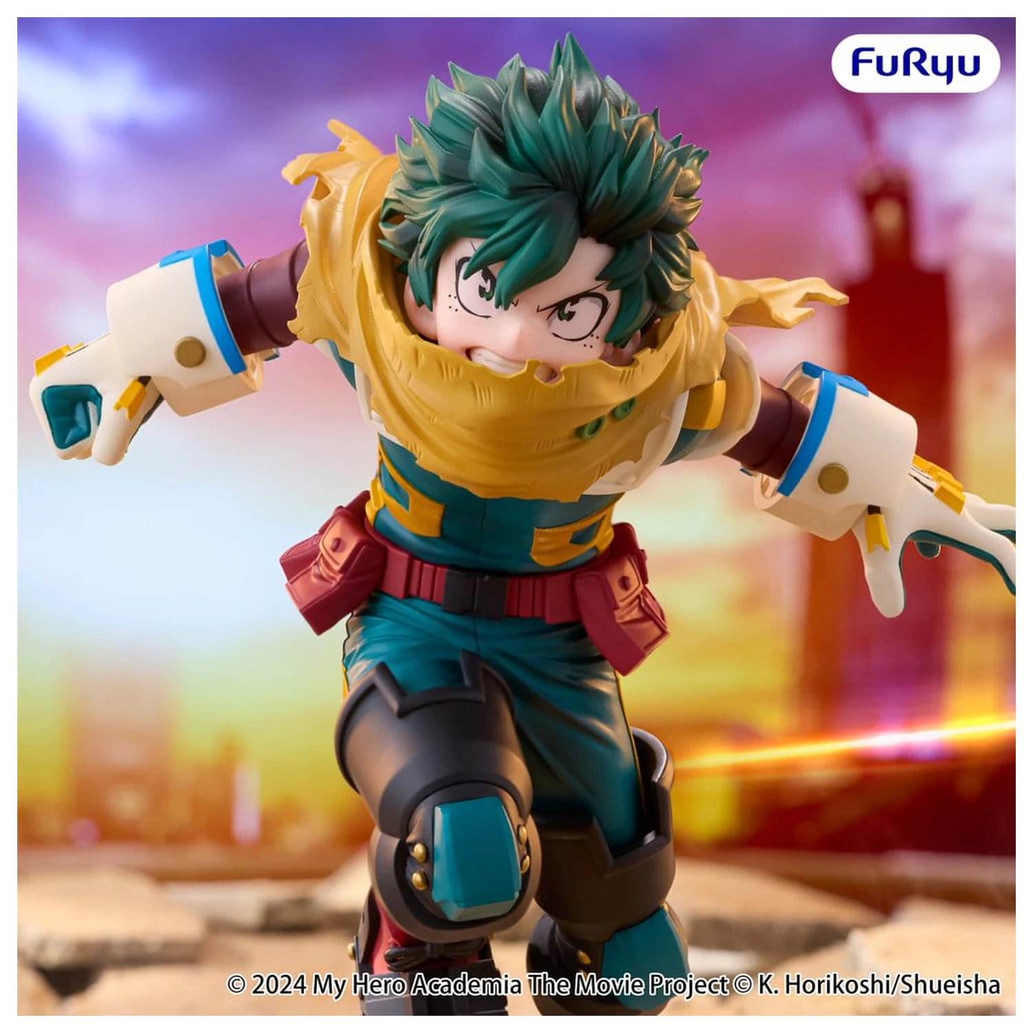 My Hero Academia: You're Next Muchute Figur PVC Figur Izuku Midoriya 16 cm Produktfoto