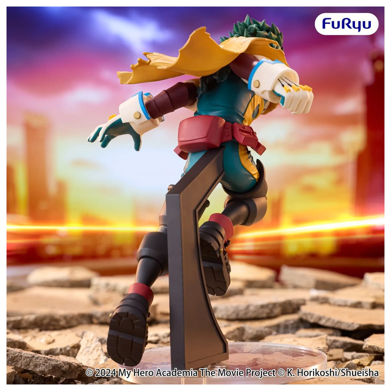 My Hero Academia: You're Next Muchute Figur PVC Figur Izuku Midoriya 16 cm Produktfoto