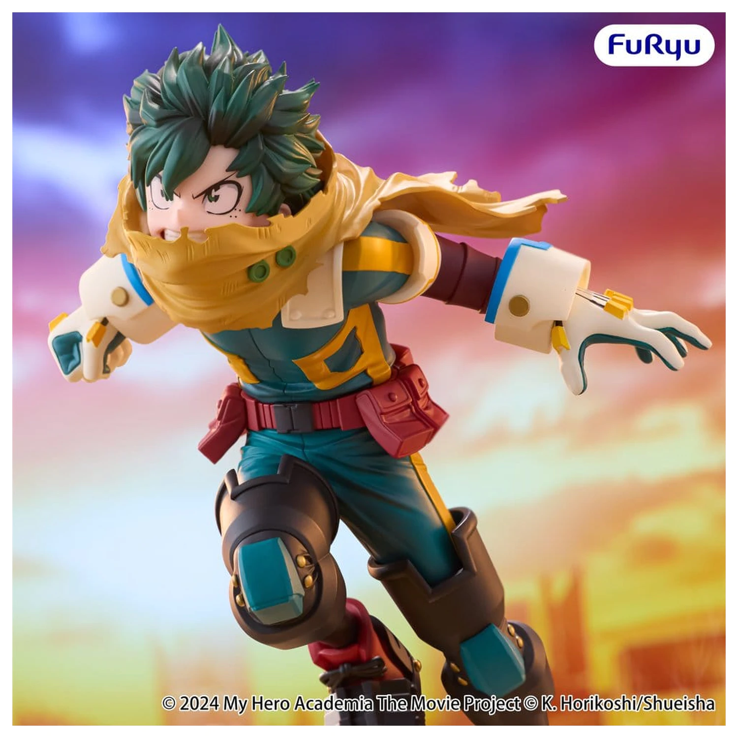 My Hero Academia: You're Next Muchute Figur PVC Figur Izuku Midoriya 16 cm Produktfoto