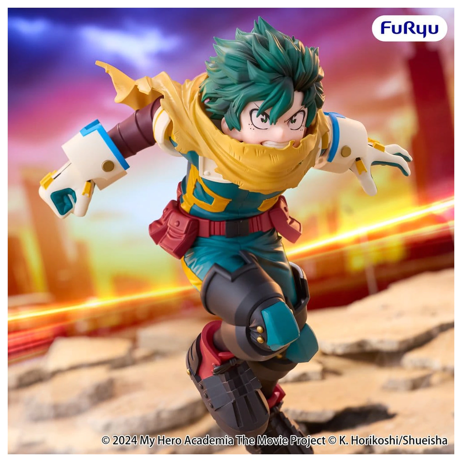 My Hero Academia: You're Next Muchute Figur PVC Figur Izuku Midoriya 16 cm Produktfoto