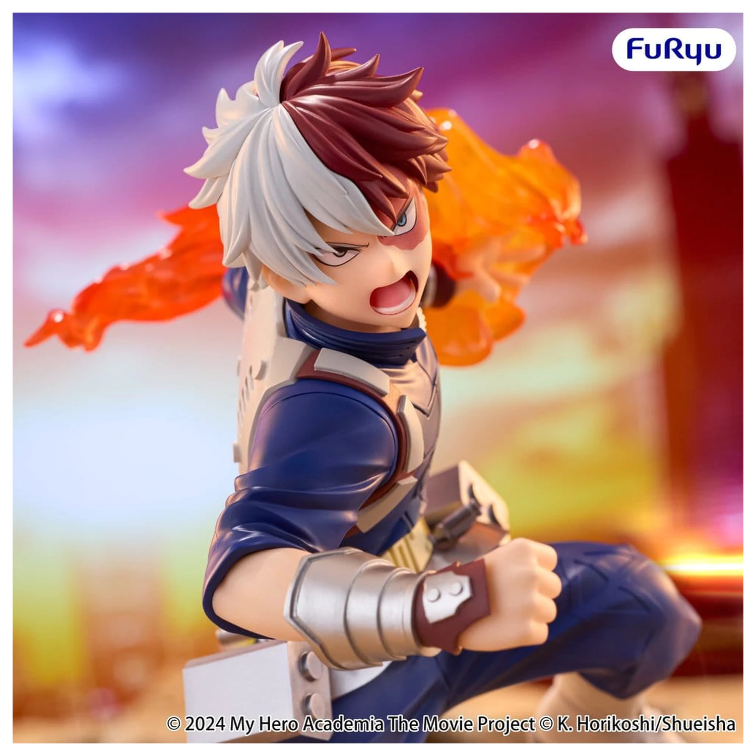My Hero Academia: You're Next PVC Figur Muchute Shoto Todoroki 17 Zentimeter Produktfoto