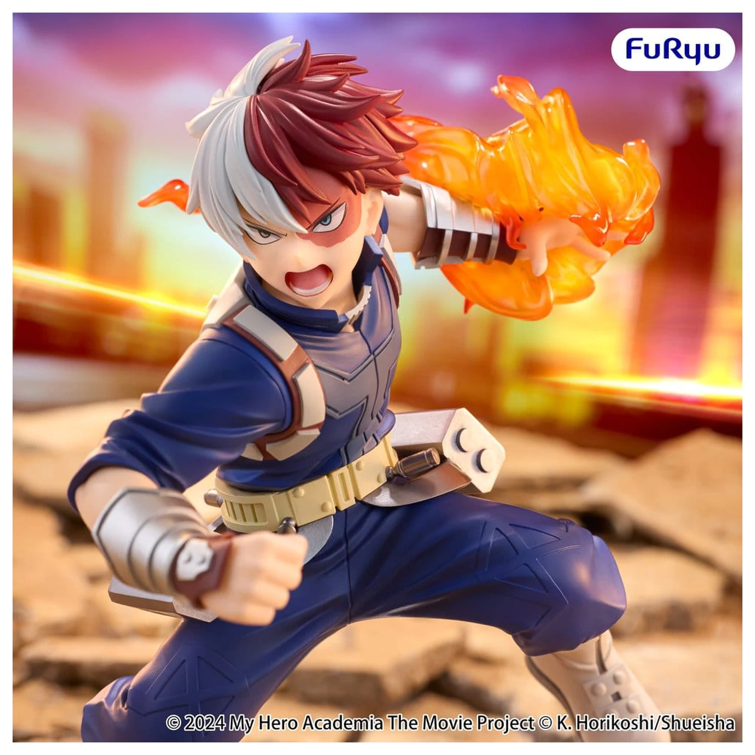 My Hero Academia: You're Next PVC Figur Muchute Shoto Todoroki 17 Zentimeter Produktfoto