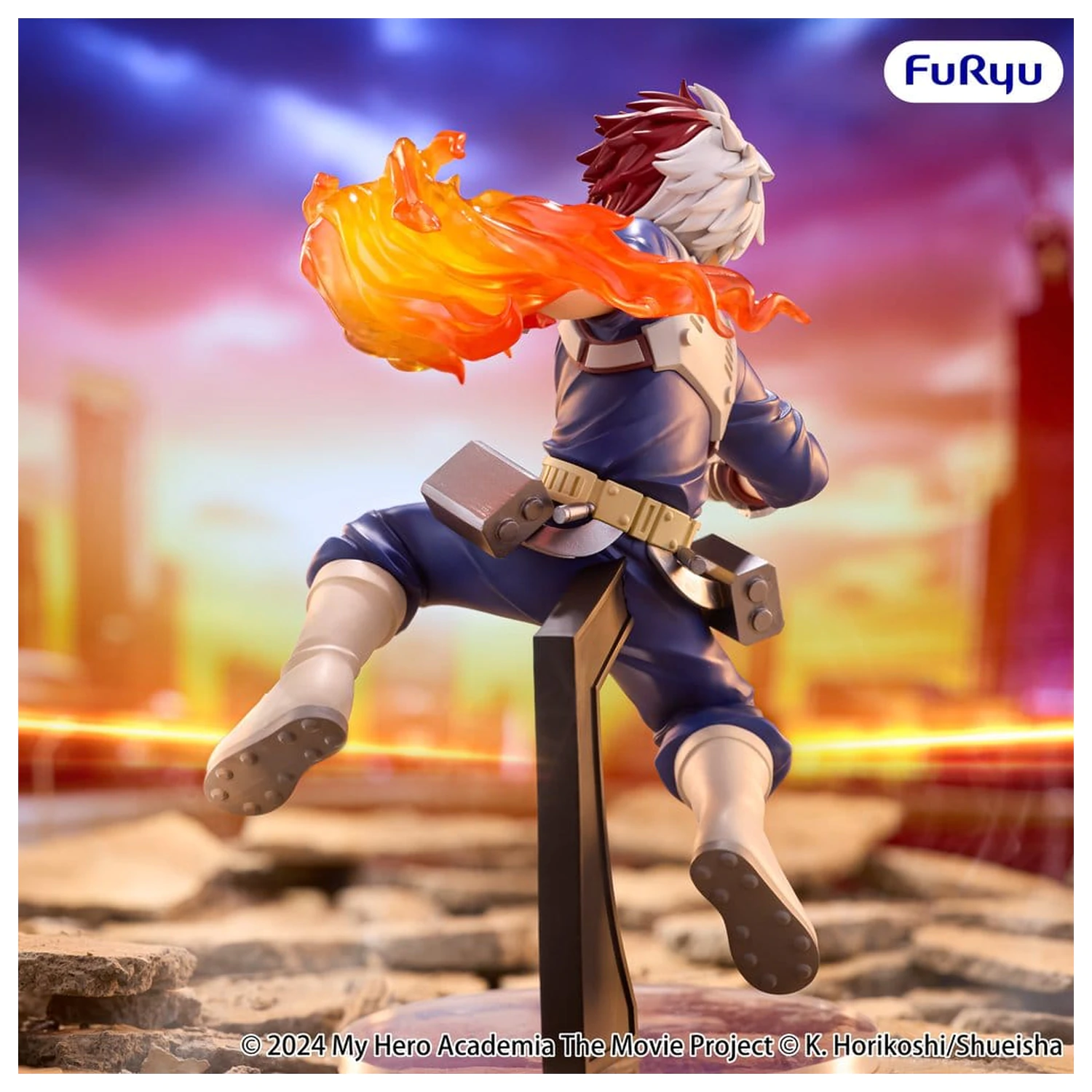My Hero Academia: You're Next PVC Figur Muchute Shoto Todoroki 17 Zentimeter Produktfoto