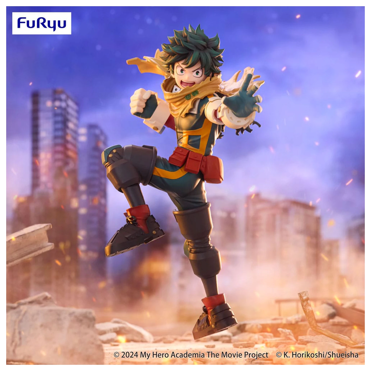 My Hero Academia: You're Next Trio-Try-iT PVC Statue Izuku Midoriya 21 cm Produktfoto