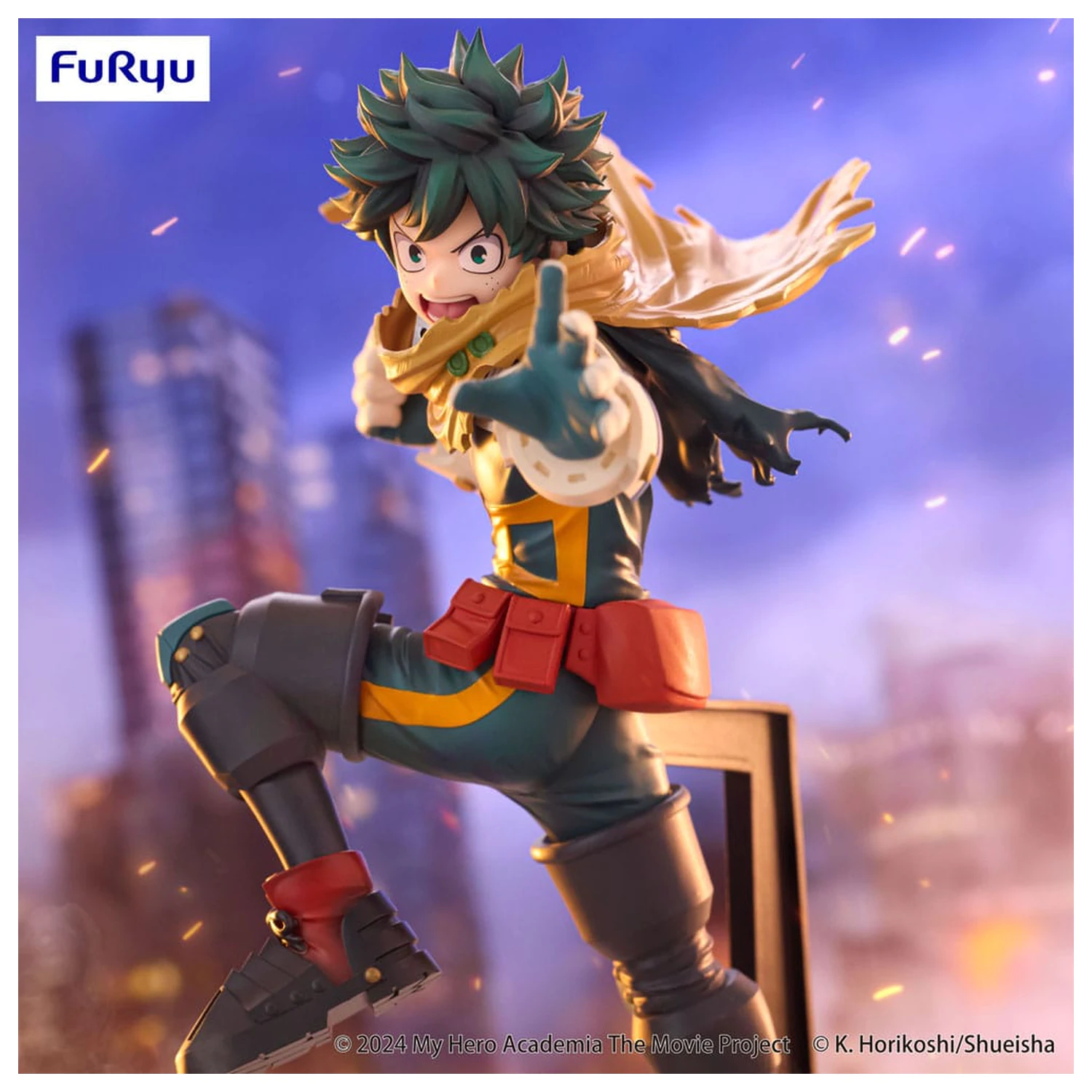 My Hero Academia: You're Next Trio-Try-iT PVC Statue Izuku Midoriya 21 cm Produktfoto