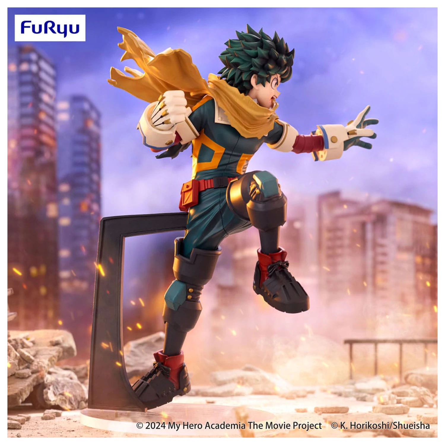My Hero Academia: You're Next Trio-Try-iT PVC Statue Izuku Midoriya 21 cm Produktfoto