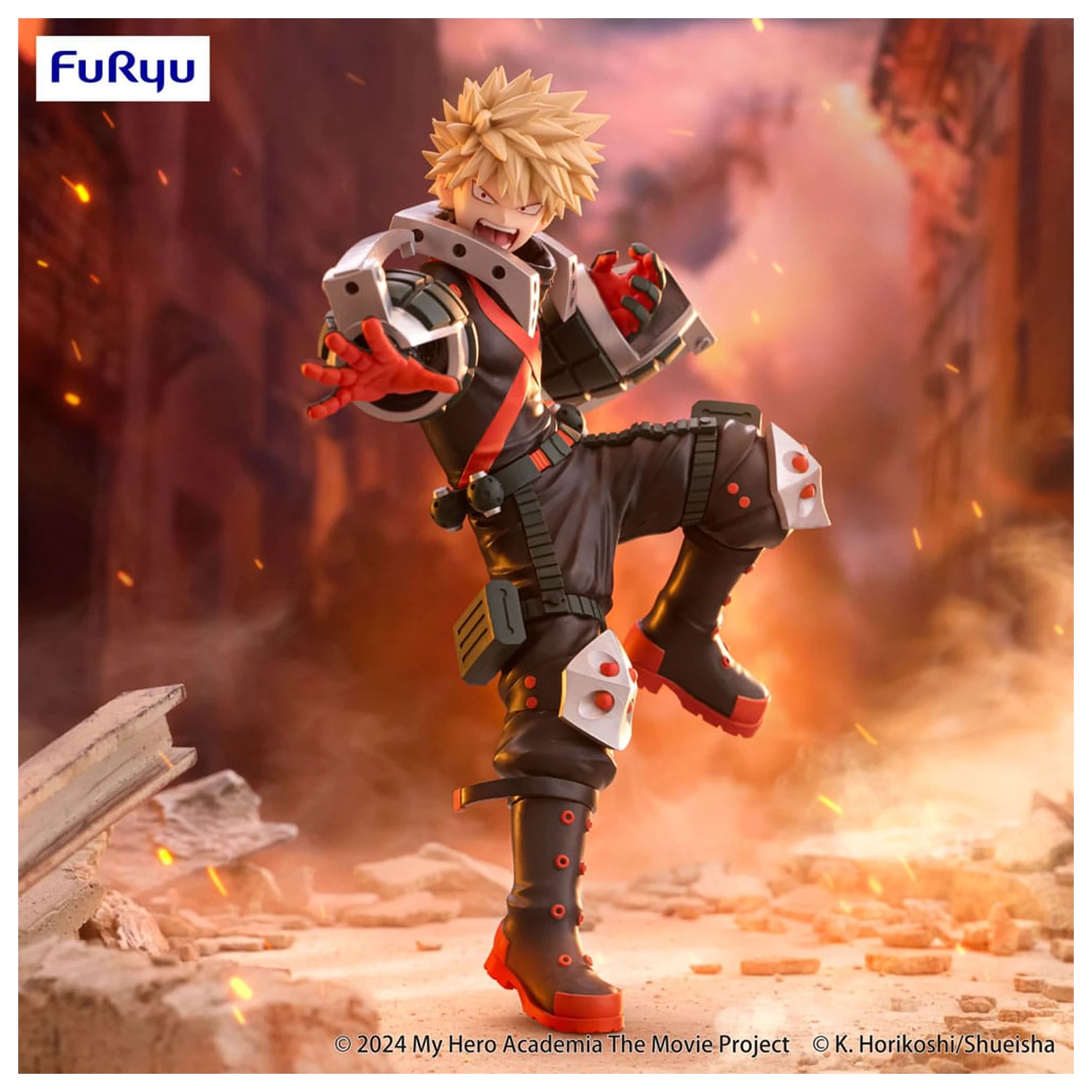 My Hero Academia: You're Next Trio-Try-iT PVC Statue Katsuki Bakugo 21 cm Produktfoto