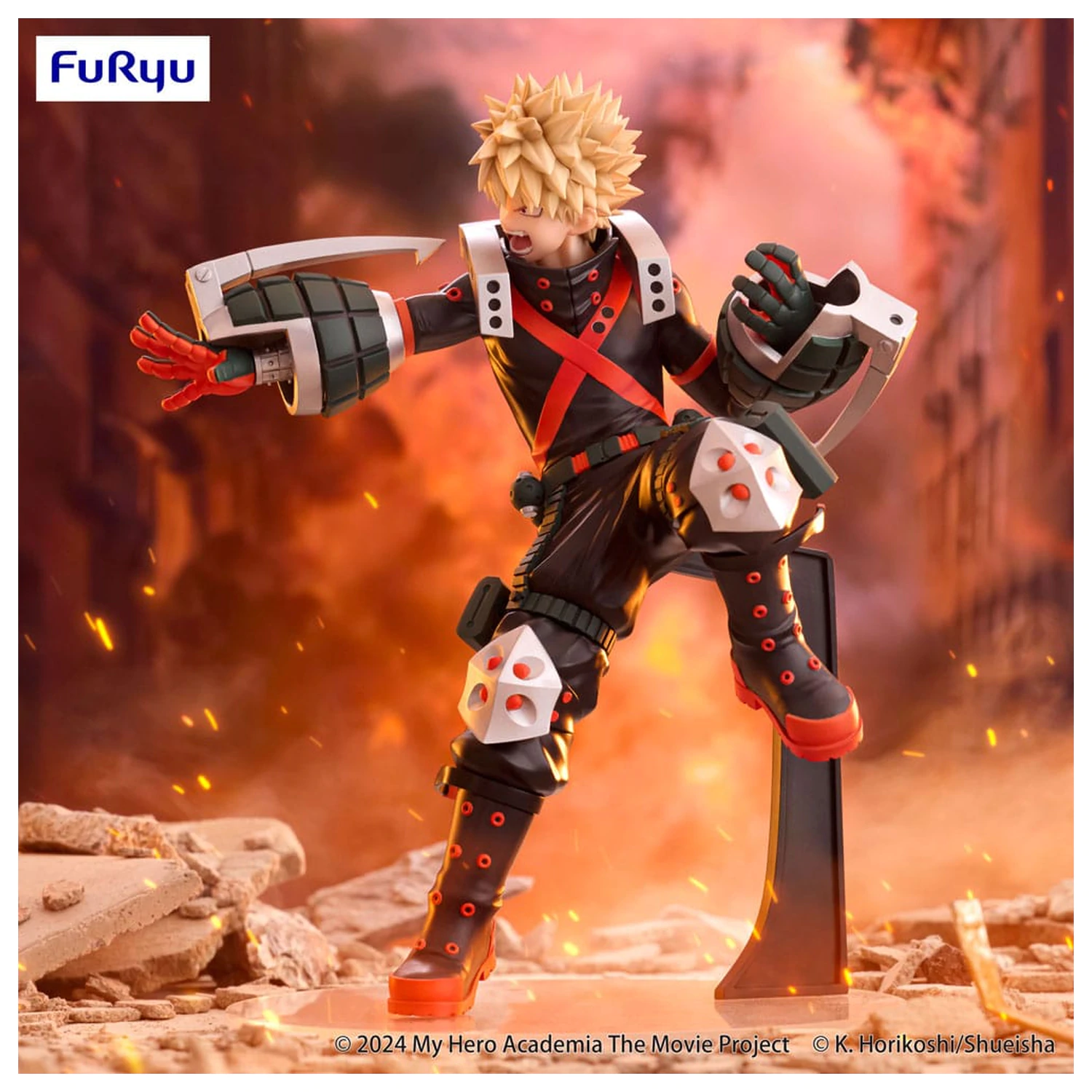 My Hero Academia: You're Next Trio-Try-iT PVC Statue Katsuki Bakugo 21 cm Produktfoto