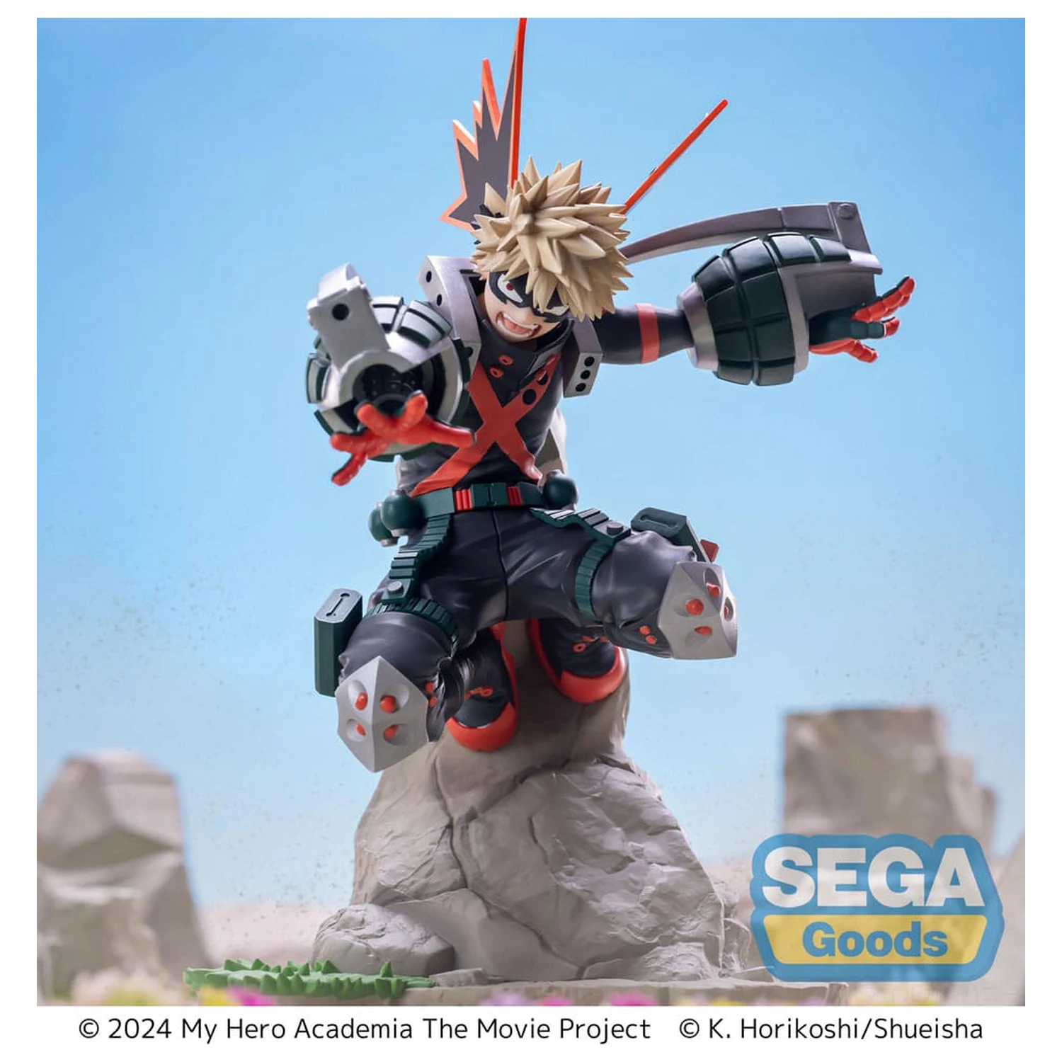 My Hero Academia: You´re Next Xross Link Anime PVC Figur Katsuki Bakugo 18 cm Produktfoto