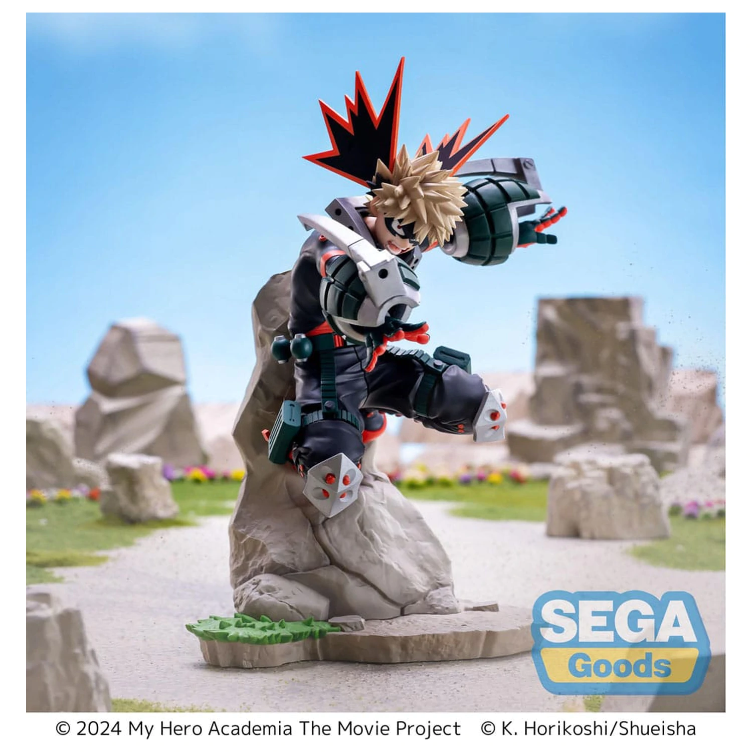 My Hero Academia: You´re Next Xross Link Anime PVC Figur Katsuki Bakugo 18 cm Produktfoto