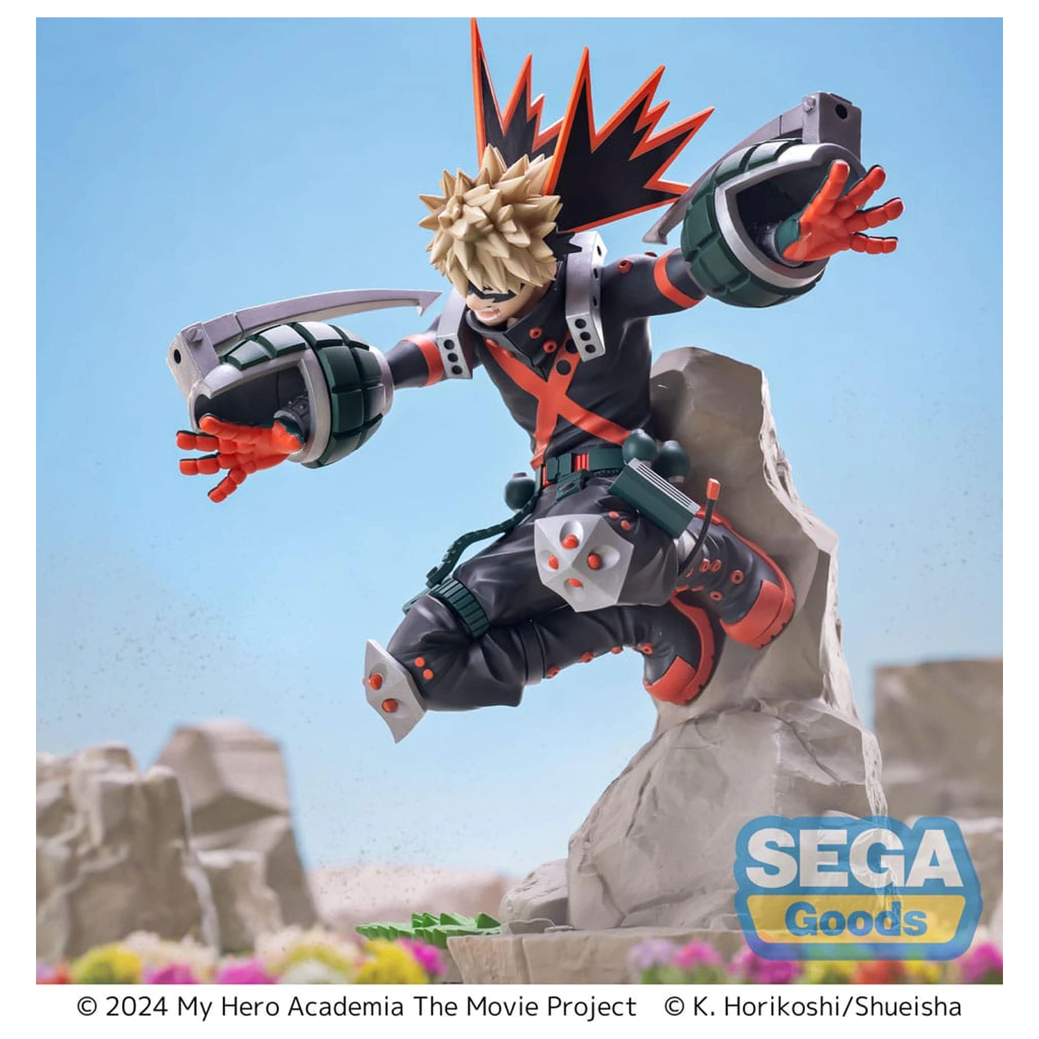 My Hero Academia: You´re Next Xross Link Anime PVC Figur Katsuki Bakugo 18 cm Produktfoto