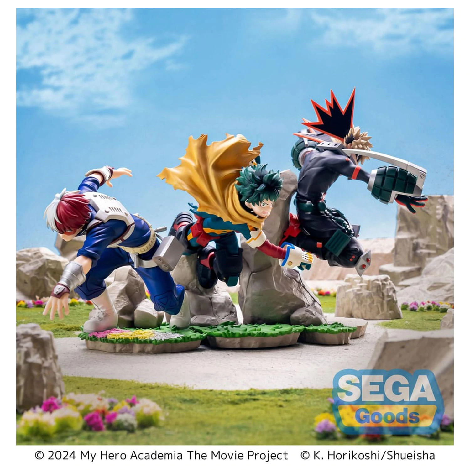 My Hero Academia: You´re Next Xross Link Anime PVC Figur Katsuki Bakugo 18 cm Produktfoto