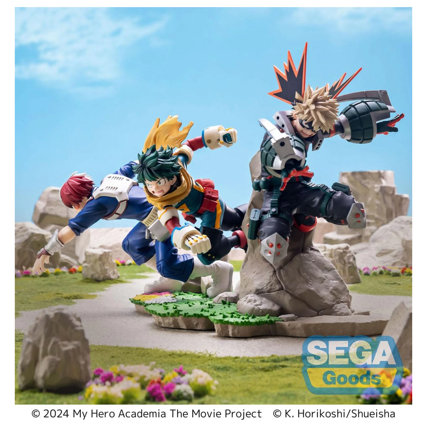 My Hero Academia: You´re Next Xross Link Anime PVC Statue Shoto Todoroki 12 cm Produktfoto