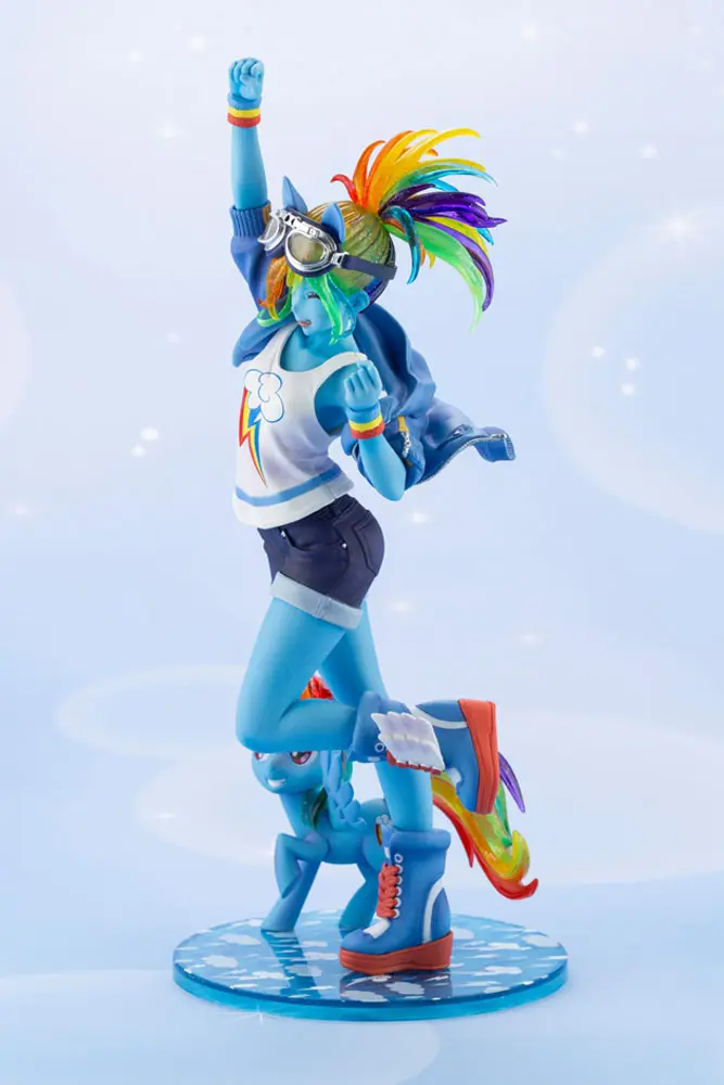 Mein kleines Pony Bishoujo PVC Statue 1/7 Rainbow Dash Limited Edition 24 cm Produktfoto