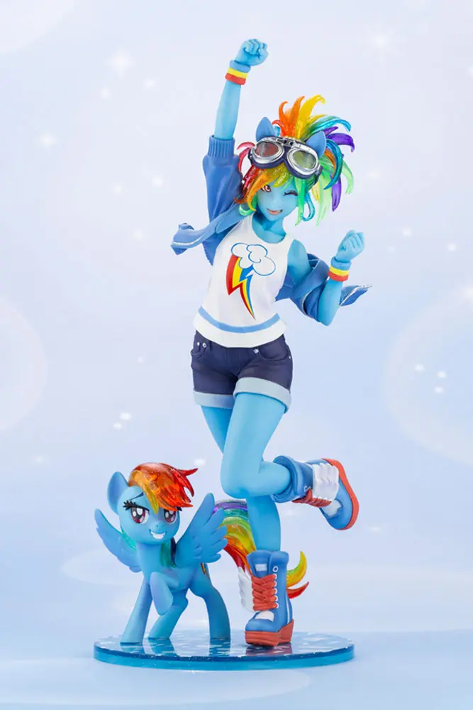 Mein kleines Pony Bishoujo PVC Statue 1/7 Rainbow Dash Limited Edition 24 cm Produktfoto