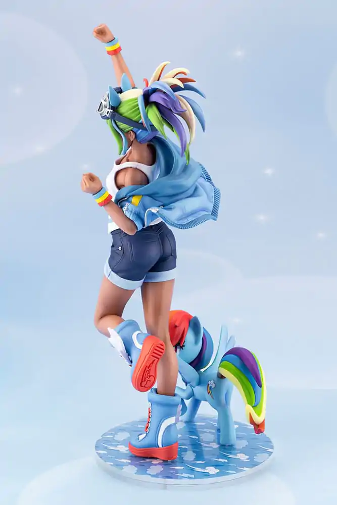 Mein kleines Pony Bishoujo PVC Statue 1/7 Rainbow Dash 24 cm Produktfoto