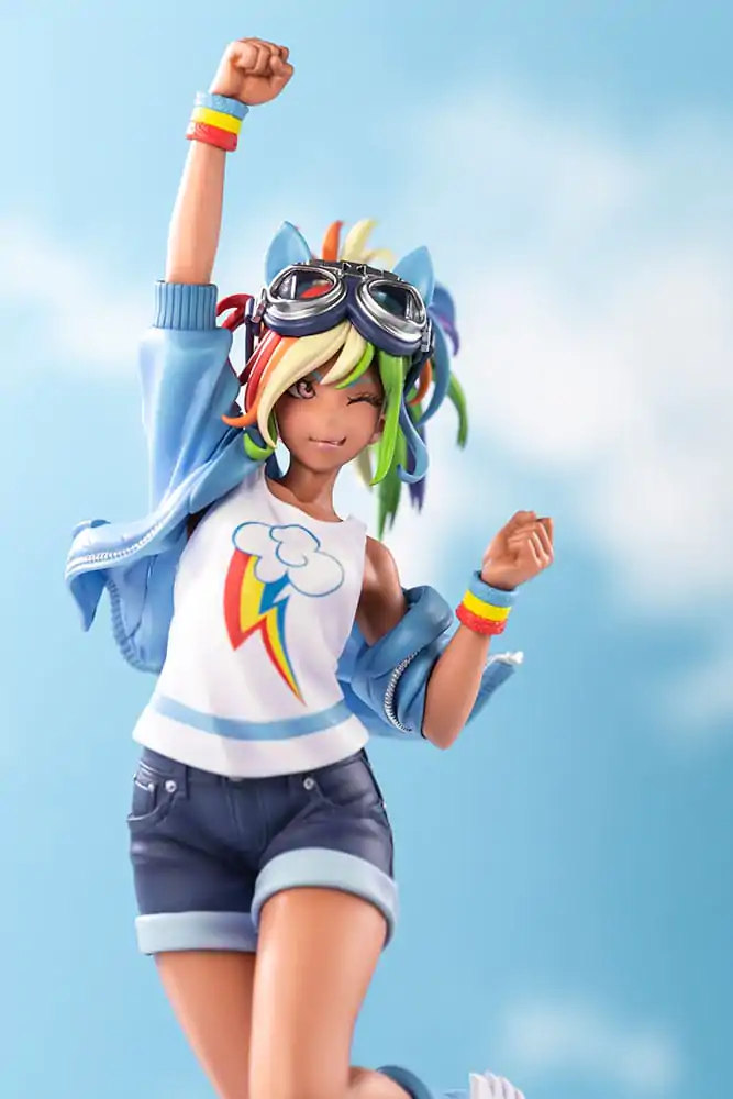 Mein kleines Pony Bishoujo PVC Statue 1/7 Rainbow Dash 24 cm Produktfoto