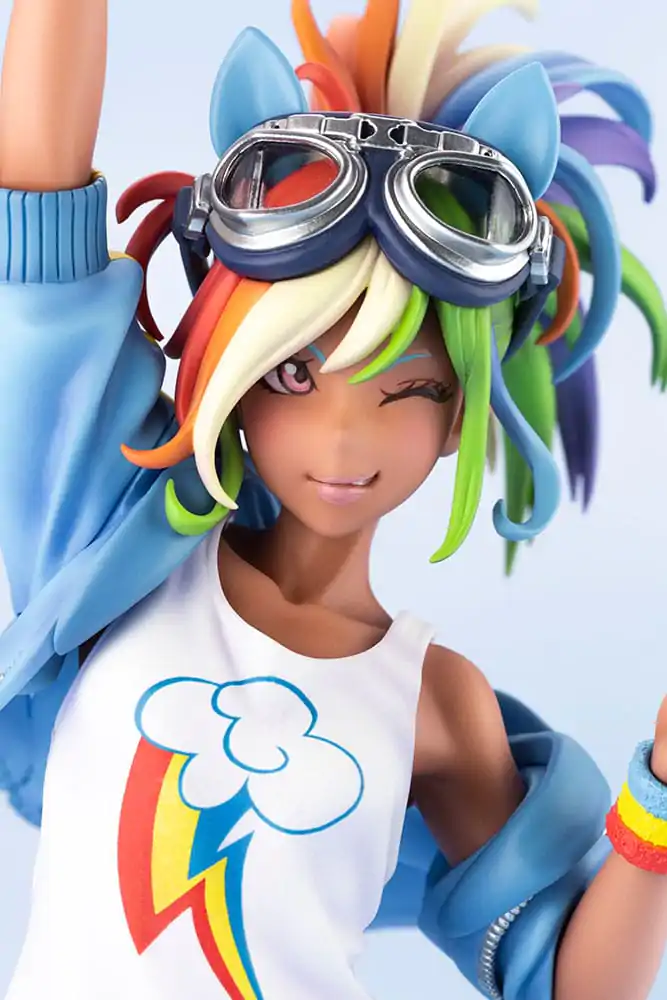 Mein kleines Pony Bishoujo PVC Statue 1/7 Rainbow Dash 24 cm Produktfoto