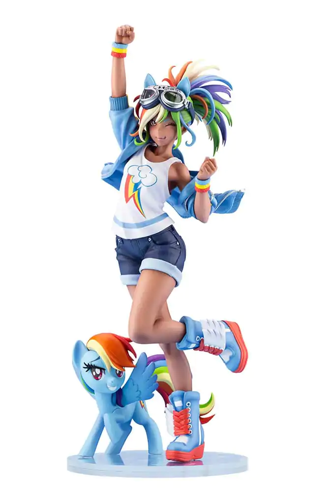 Mein kleines Pony Bishoujo PVC Statue 1/7 Rainbow Dash 24 cm Produktfoto