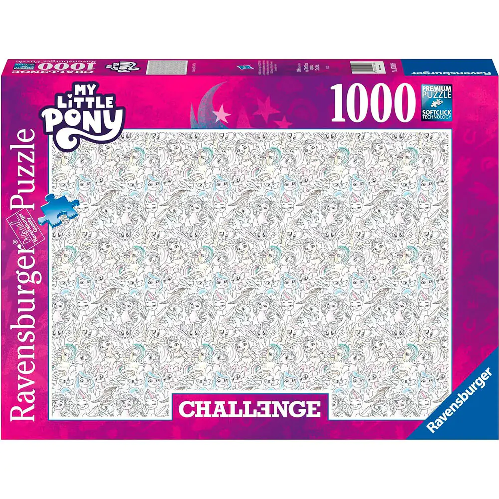 My Little Pony Challenge Puzzle 1000St Produktfoto