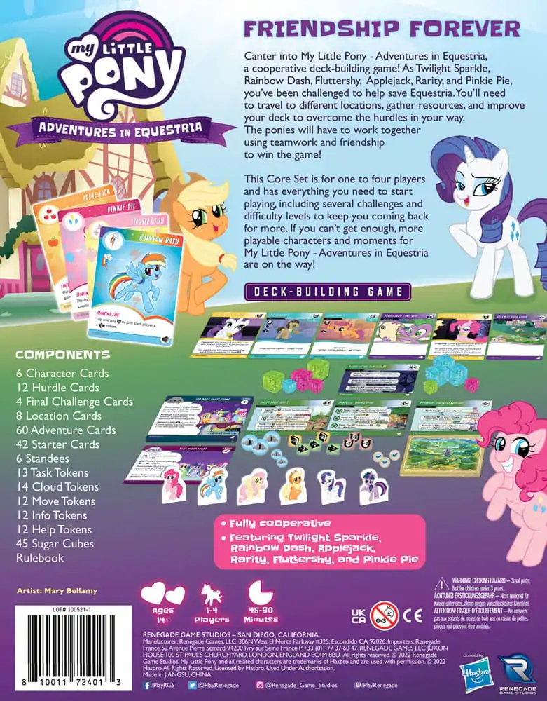 My Little Pony Kartenspiel Deck-Building Adventures in Equestria *Englische Version* Produktfoto