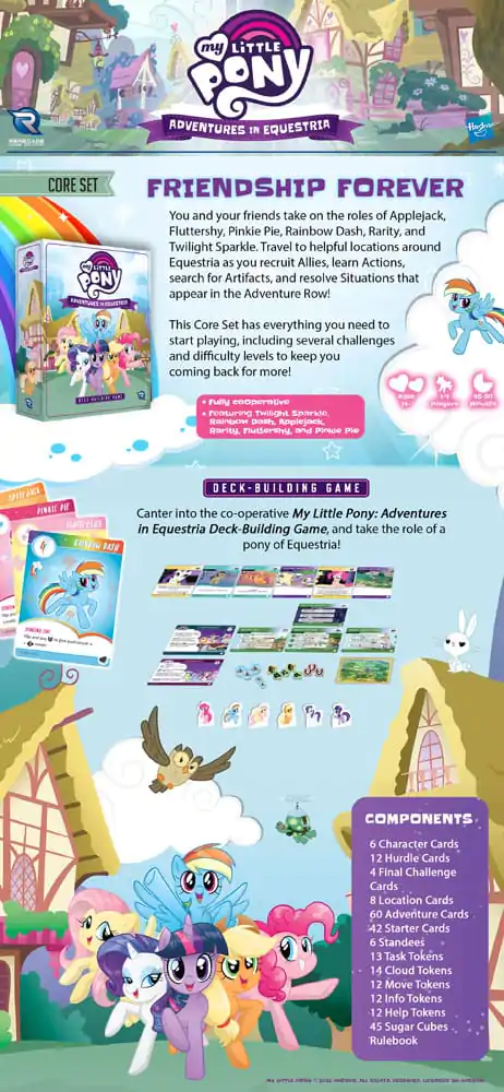 My Little Pony Kartenspiel Deck-Building Adventures in Equestria *Englische Version* Produktfoto