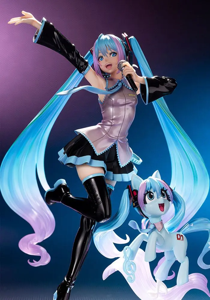Mein kleines Pony feat. Hatsune Miku Bishoujo PVC Statue 1/7 Hatsune Miku Pony 22 cm Produktfoto