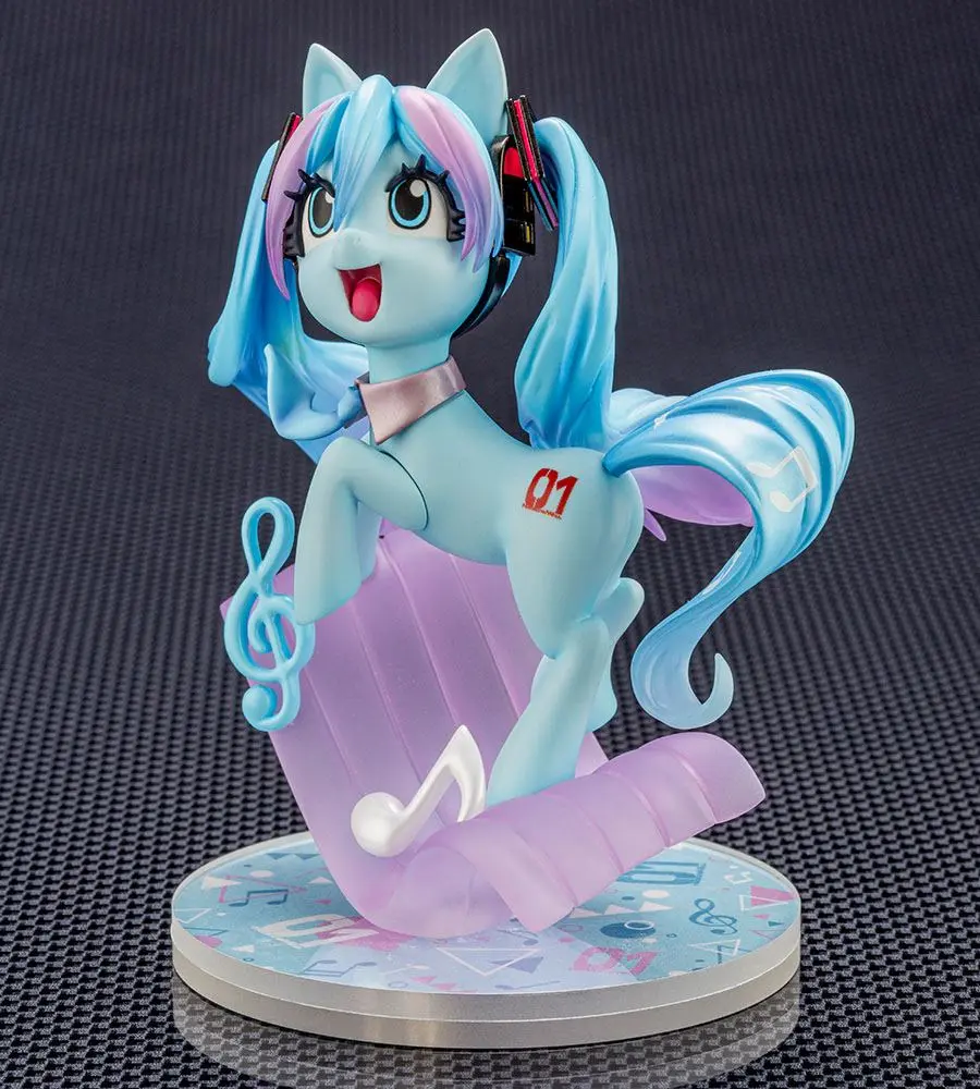 Mein kleines Pony feat. Hatsune Miku Bishoujo PVC Statue 1/7 Hatsune Miku Pony 22 cm Produktfoto
