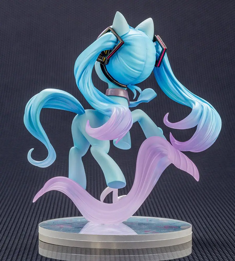 Mein kleines Pony feat. Hatsune Miku Bishoujo PVC Statue 1/7 Hatsune Miku Pony 22 cm Produktfoto