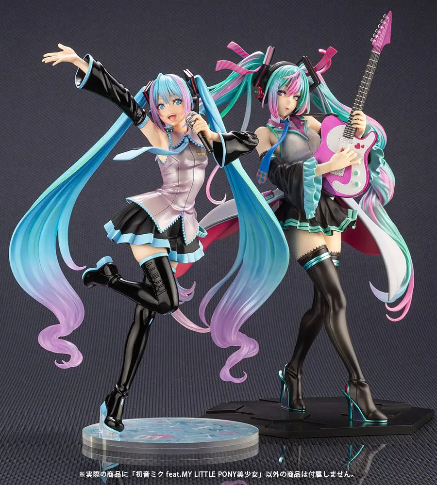 Mein kleines Pony feat. Hatsune Miku Bishoujo PVC Statue 1/7 Hatsune Miku Pony 22 cm Produktfoto
