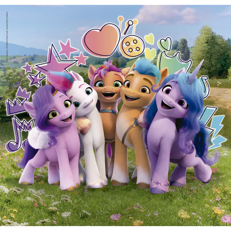 My Little Pony Puzzle 3x48St Produktfoto