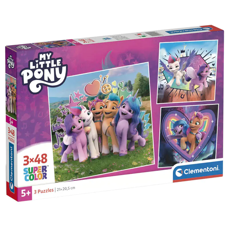 My Little Pony Puzzle 3x48St Produktfoto