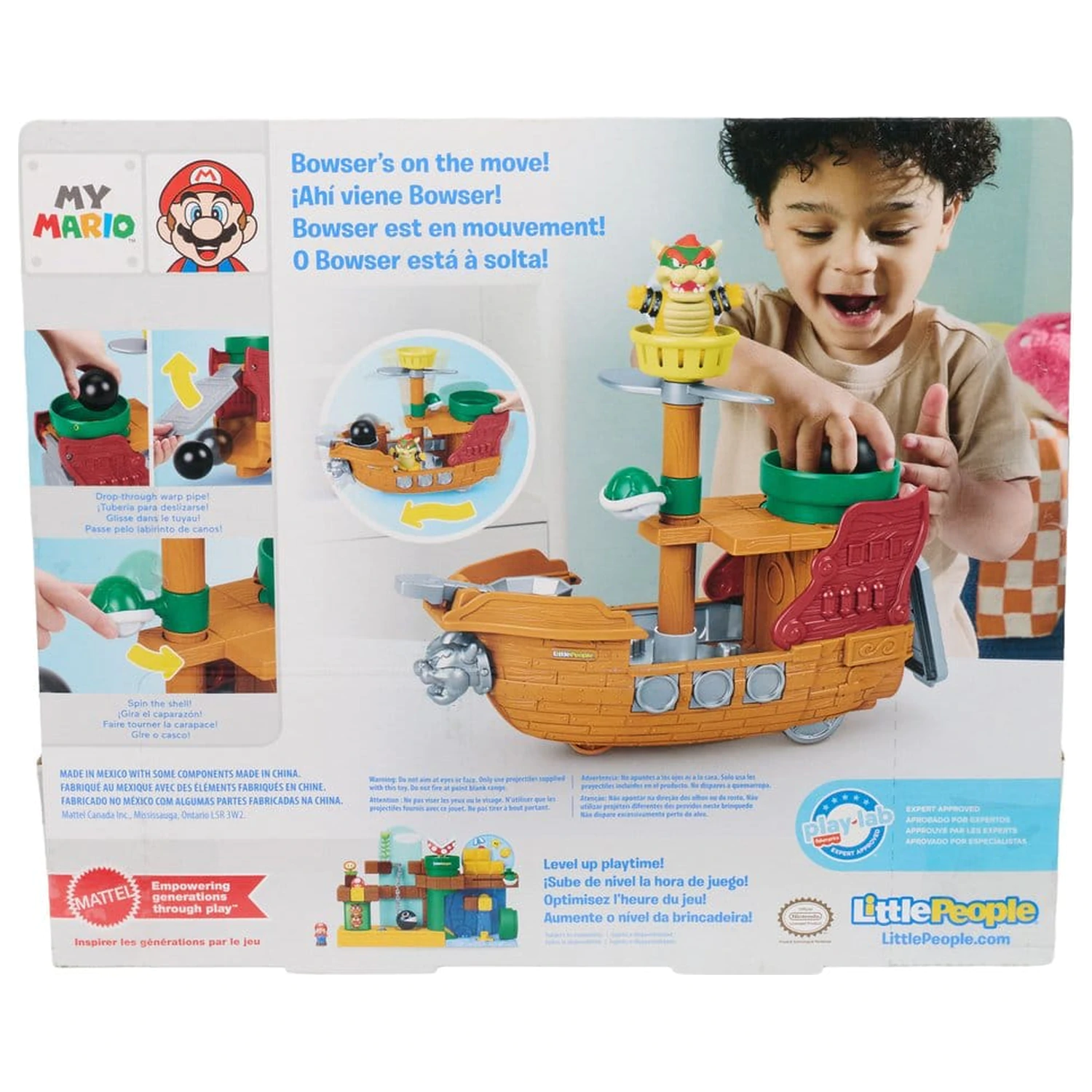 My Mario Kleine Leute Spielset Bowser's Airship Produktfoto