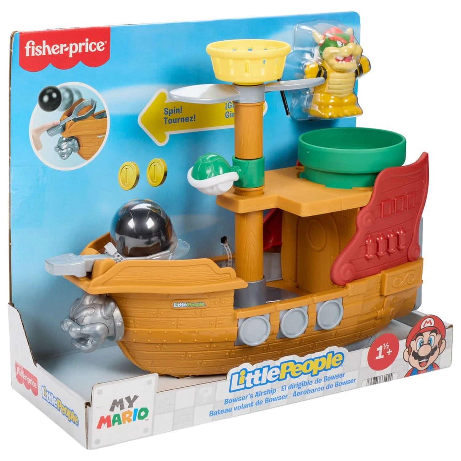 My Mario Kleine Leute Spielset Bowser's Airship Produktfoto