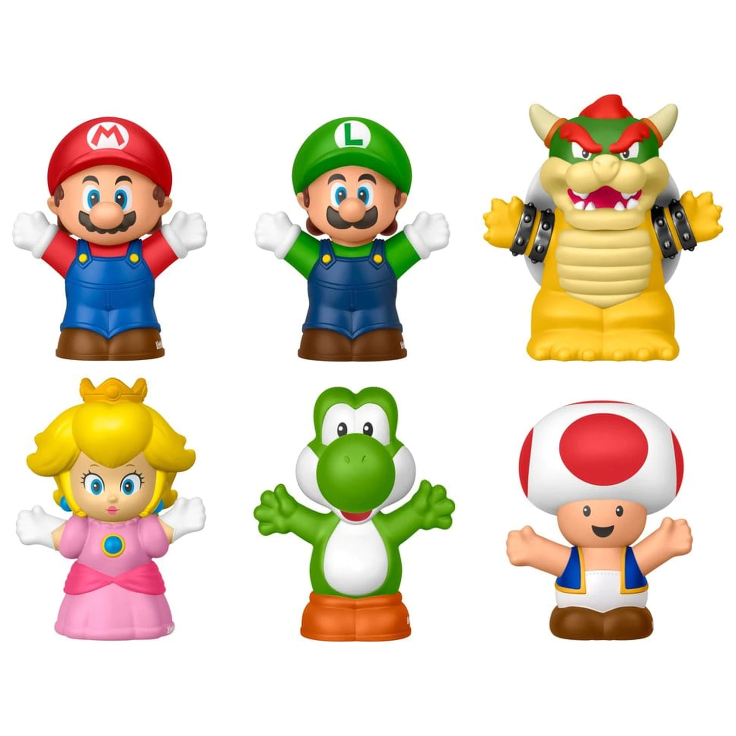 My Mario Little People Sammler Mini Figur 6er-Pack 7 cm Produktfoto