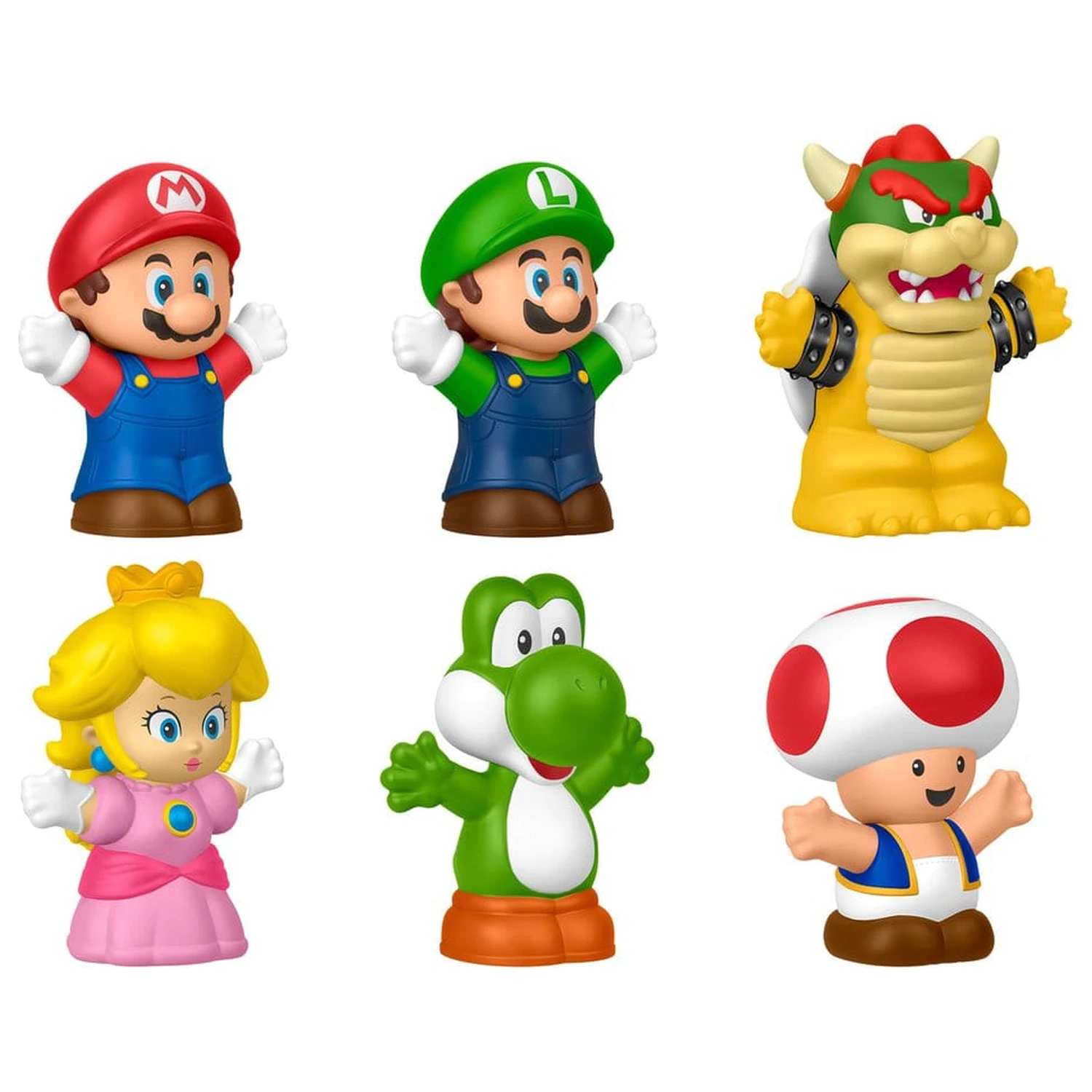 My Mario Little People Sammler Mini Figur 6er-Pack 7 cm Produktfoto