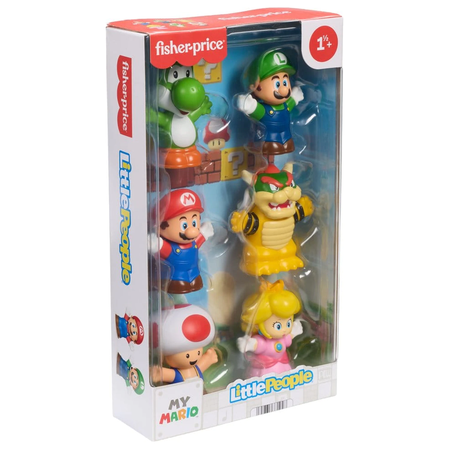 My Mario Little People Sammler Mini Figur 6er-Pack 7 cm Produktfoto