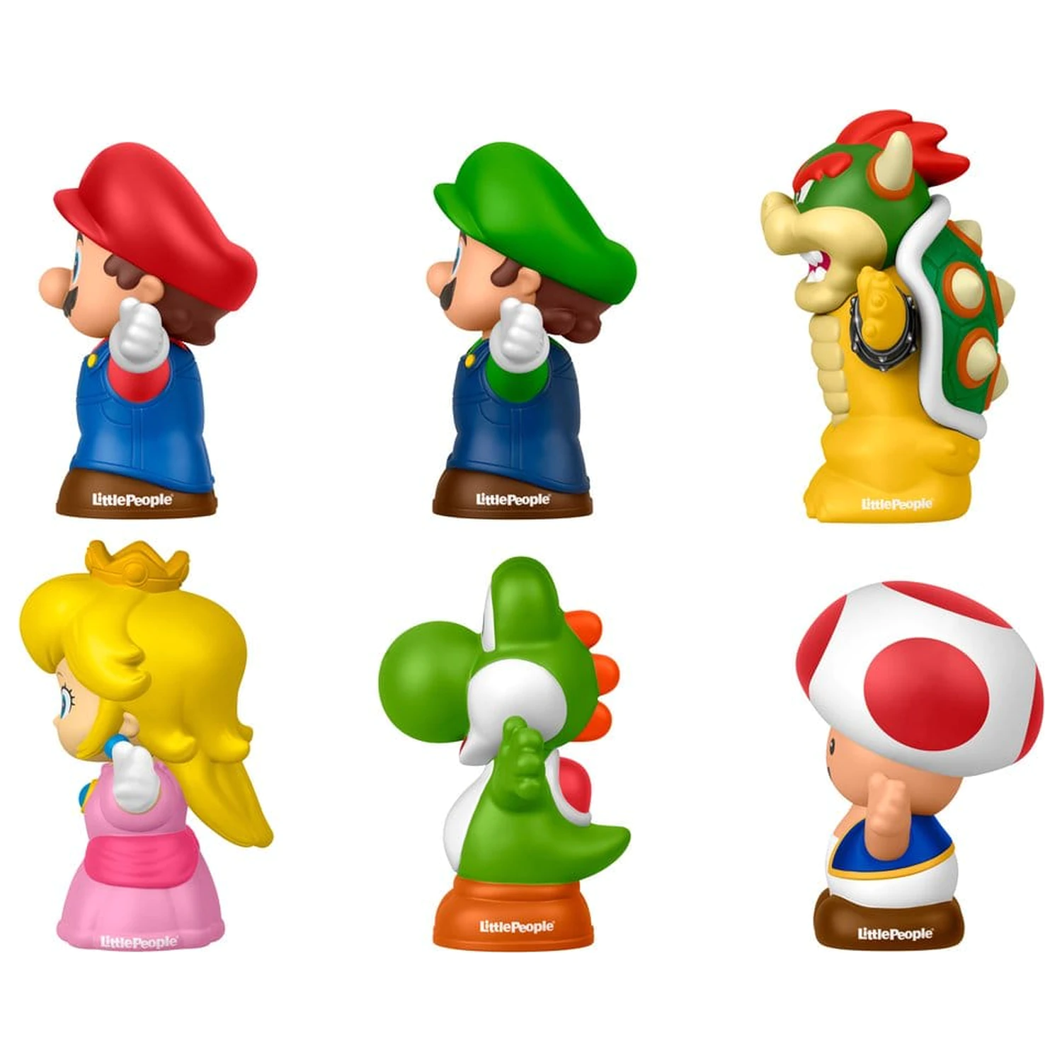 My Mario Little People Sammler Mini Figur 6er-Pack 7 cm Produktfoto