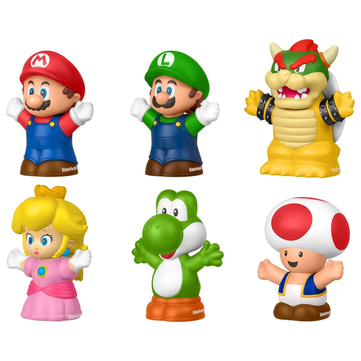 My Mario Little People Sammler Mini Figur 6er-Pack 7 cm Produktfoto