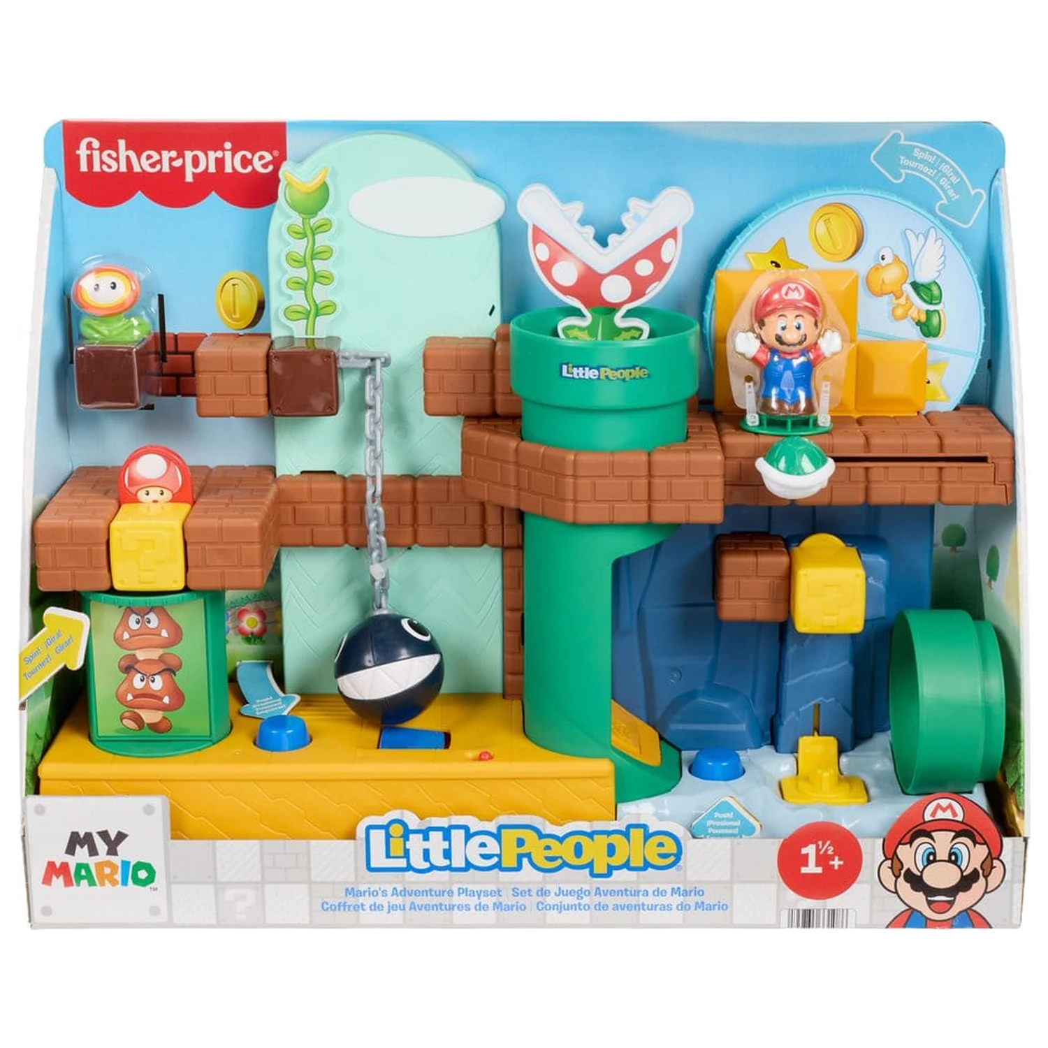 My Mario Little People Playset Marios Abenteuer Produktfoto